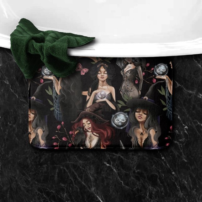 Tapete De Banheiro Nós somos as filhas das bruxas que você não pode q (Criador carregado)