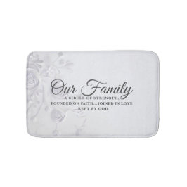 Tapete De Banheiro Nossa Família