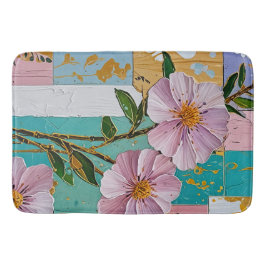 Tapete De Banheiro Notebook Floral Delight
