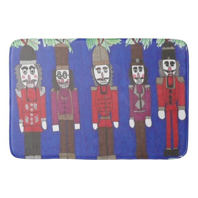 Tapete De Banheiro Nozes de Natal (Frente)