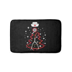 Tapete De Banheiro NUrse, Feliz Natal