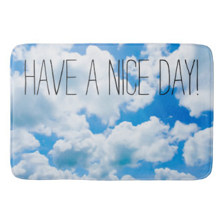 Tapete De Banheiro Nuvens do Céu Azul II + texto e ideias