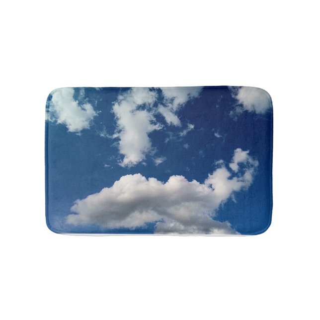 Tapete De Banheiro Nuvens longas e leves (frente)