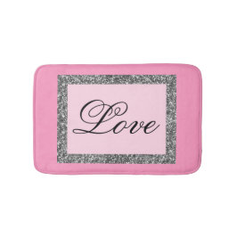 Tapete De Banheiro O amor é lindo