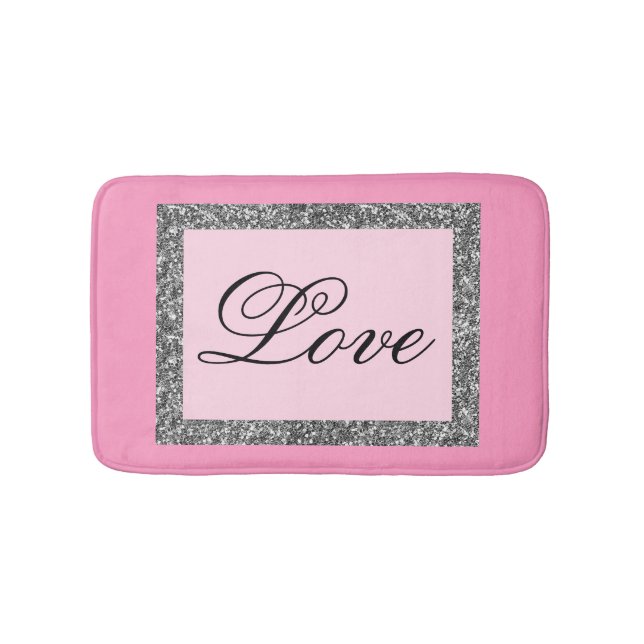 Tapete De Banheiro O amor é lindo (frente)