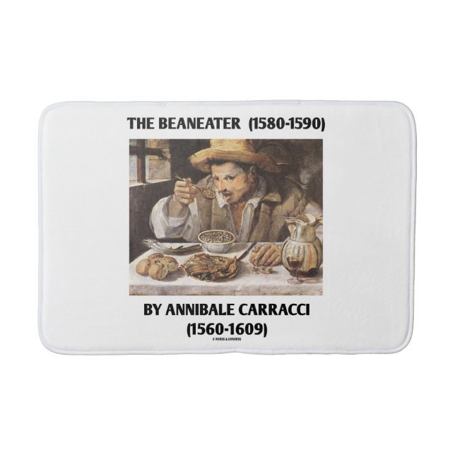 Tapete De Banheiro O Beaneater (1580-1590) por Annibale Carracci (Frente)