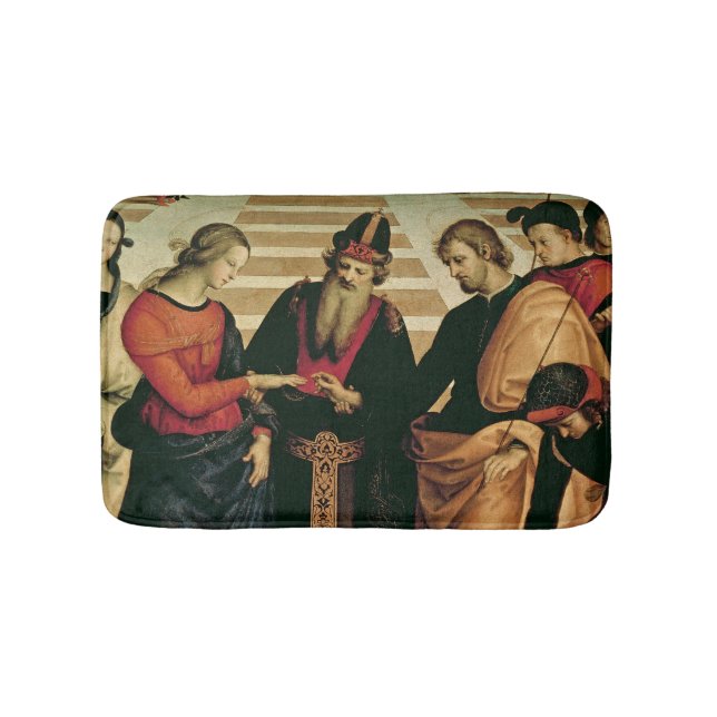Tapete De Banheiro O Casamento da Virgem, 1504 (frente)