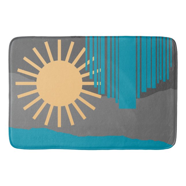 Tapete De Banheiro O céu está caindo 19 (Frente)