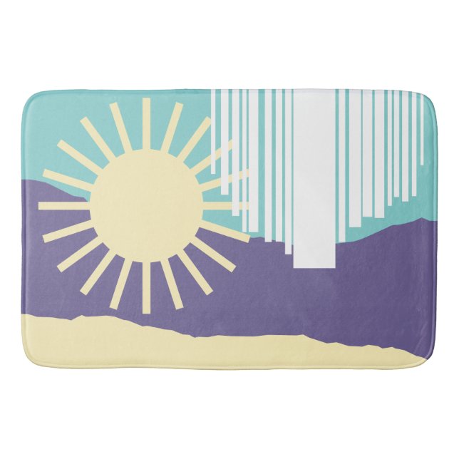 Tapete De Banheiro O céu está caindo 3 (Frente)