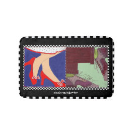 Tapete De Banheiro O dele e o Bath Mat dela