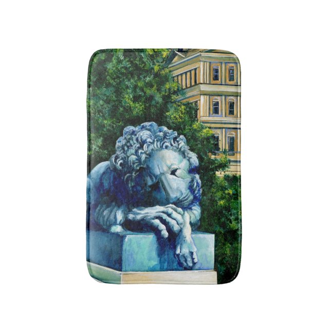 Tapete De Banheiro O gato que comeu o canário (Frente Vertical)