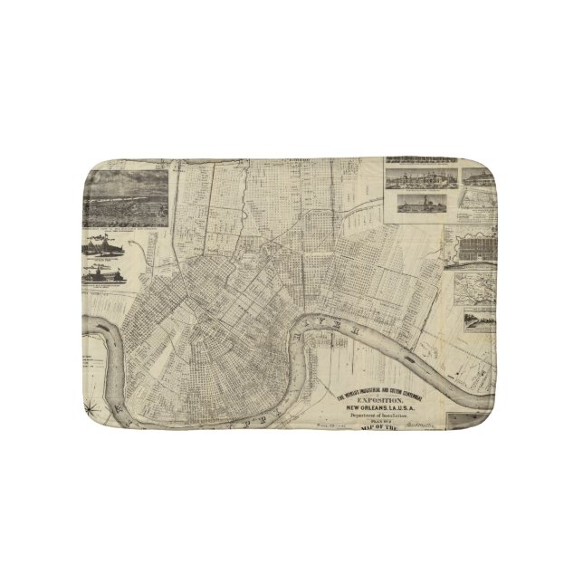 Tapete De Banheiro O mundo industrial (frente)