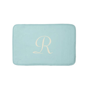 Tapete De Banheiro O Ovo de Robin Monogramas Push Mat