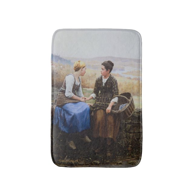 Tapete De Banheiro O primeiro luto (simpatia em luto) (Frente Vertical)