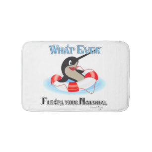 Tapete De Banheiro O que mais fluir seu Narwhal Meme