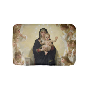 Tapete De Banheiro O Virgin com Anjo, 1900