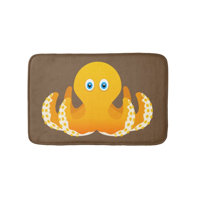 Tapete De Banheiro Octopus (frente)
