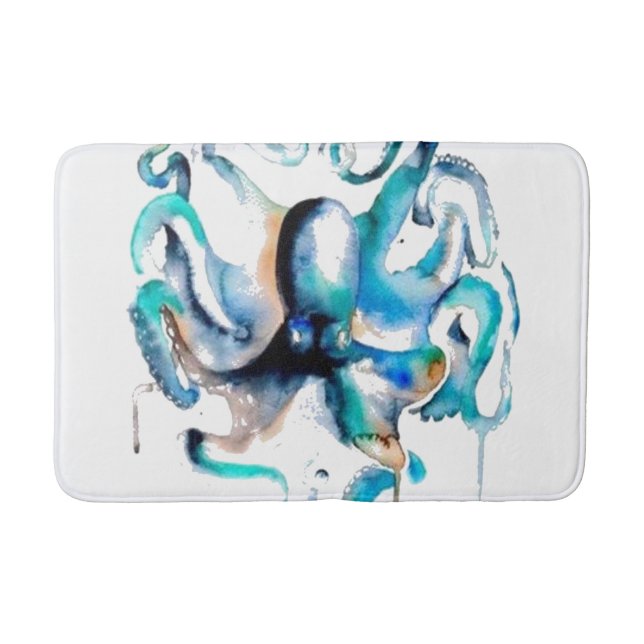 Tapete De Banheiro Octopus Bath Mat (Frente)