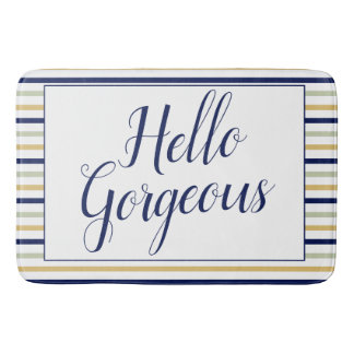 Tapete De Banheiro Olá, Grande