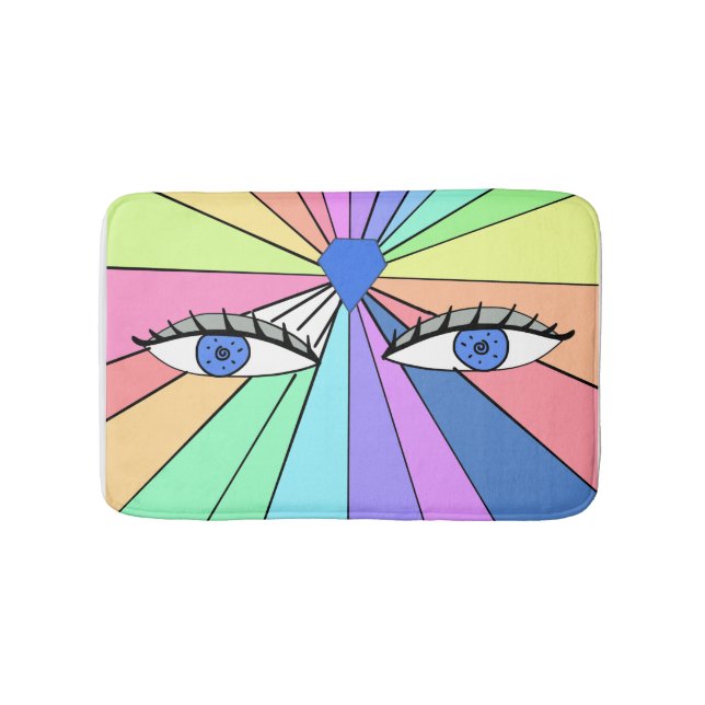 Tapete De Banheiro olhos (frente)