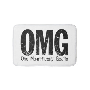 Tapete De Banheiro OMG: Um Goalie magnífico (hóquei)