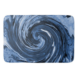 Tapete De Banheiro Onda de curva girando...