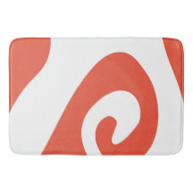 Onda de redemoinho laranja vermelho e branco