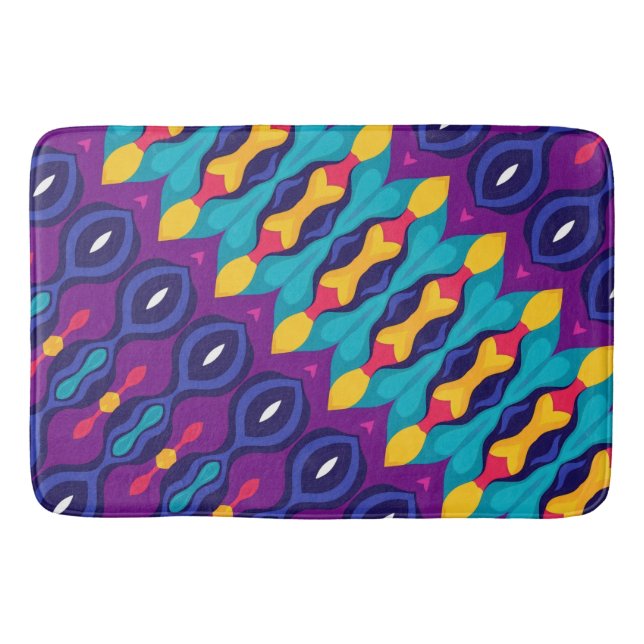 Tapete De Banheiro Onda vibrante (Frente)