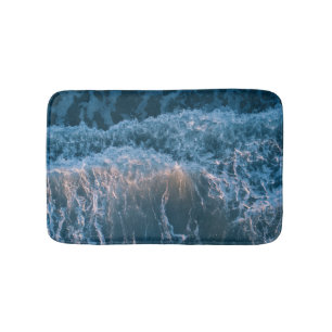 Tapete De Banheiro Ondas Azuis Maravilhosas