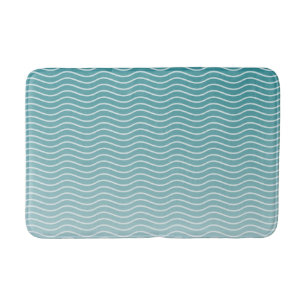 Tapete De Banheiro Ondas do azul de Ombre