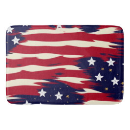Tapete De Banheiro Ondas Patriotas