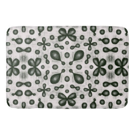 Tapete De Banheiro Orbitais atômicos de química orgânica, preto e bra