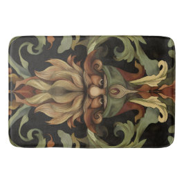 Tapete De Banheiro Ornamentado Fantasy Gnomo