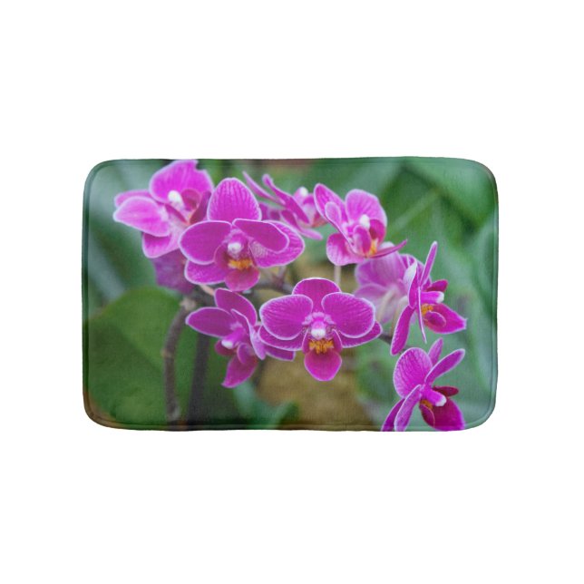 Tapete De Banheiro Orquídeas roxas (frente)