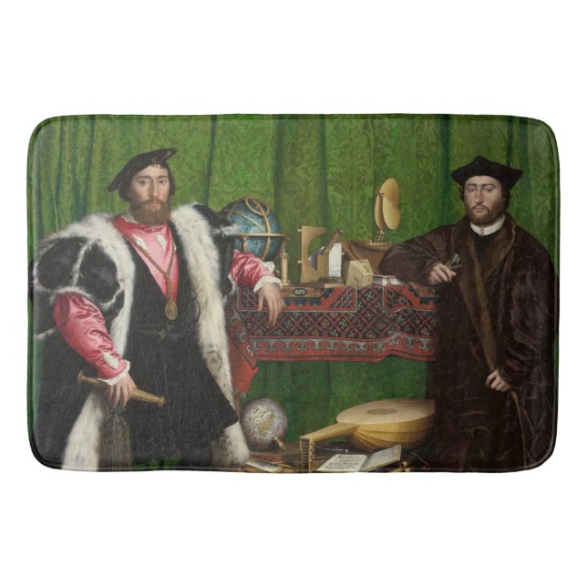 Tapete De Banheiro Os embaixadores, Holbein, o jovem (Frente)