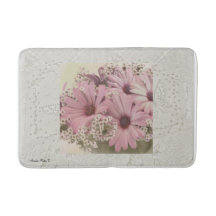 Osteosperno Bath Mat Rosa