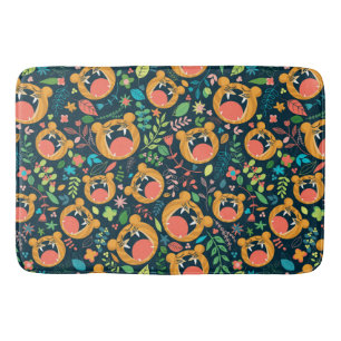 Tapete De Banheiro Ouçam-Me Animais Da Selva De Tigre