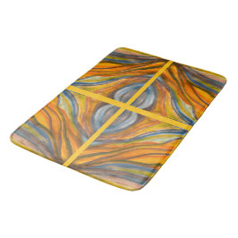 Tapete De Banheiro Ouro Yellow Desert inspiration Bath mat