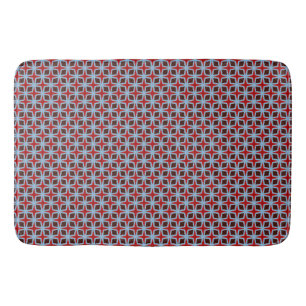 Tapete De Banheiro Ouros Retro E Estrelas Bath Mat