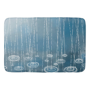 Tapete De Banheiro Outra Pintura Climática Do Dia De Chuva