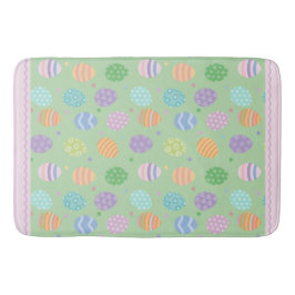 Tapete De Banheiro Ovo de Páscoa Pastel