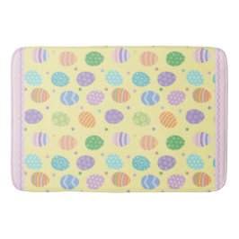 Tapete De Banheiro Ovo de Páscoa Pastel