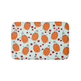 Tapete De Banheiro Padrão Canadiano do Xarope