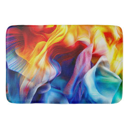 Tapete De Banheiro Padrão colorido brilhante