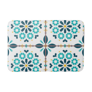 Tapete De Banheiro Padrão de azulejos cerâmicos
