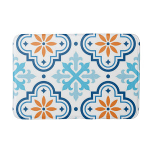 Tapete De Banheiro Padrão de azulejos cerâmicos