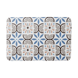 Tapete De Banheiro Padrão de azulejos cerâmicos