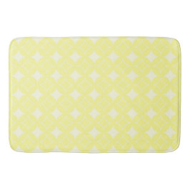 Tapete De Banheiro Padrão de depósito amarelo-limão