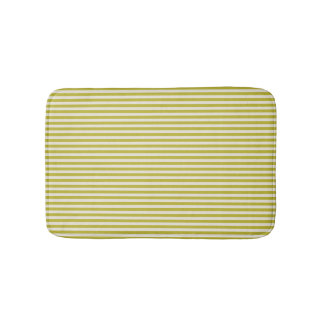 Tapete De Banheiro Padrão de distribuição simples de Chartreuse e Cre
