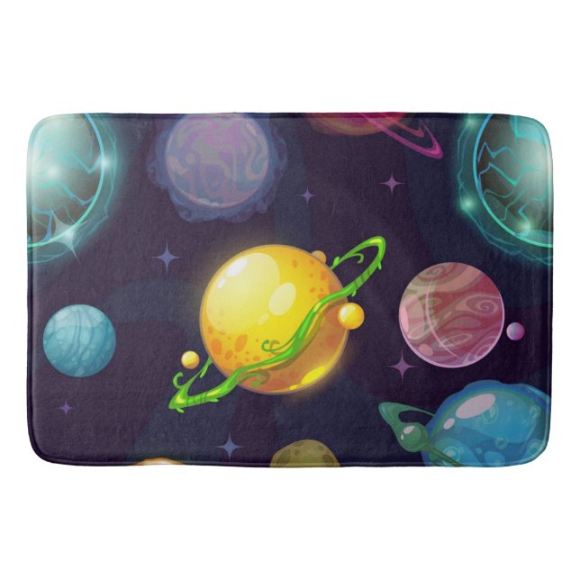 Tapete De Banheiro Padrão de espaço (Frente)